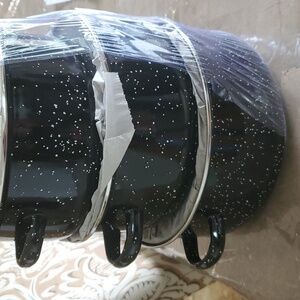 Enamel casserol set of 5